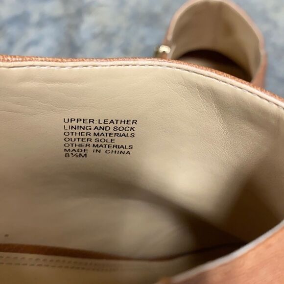 Banana Republic Delilah Tan Open Toe Ankle Bootie Size 8.5 - Picture 13 of 15